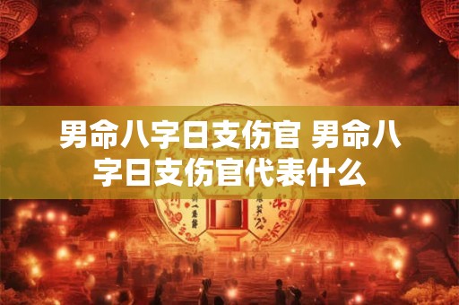男命八字日支伤官 男命八字日支伤官代表什么 男命八字日支伤官 男命八字日支伤官代表什么