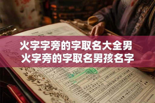 火字字旁的字取名大全男 火字旁的字取名男孩名字 火字字旁的字取名大全男 火字旁的字取名男孩名字