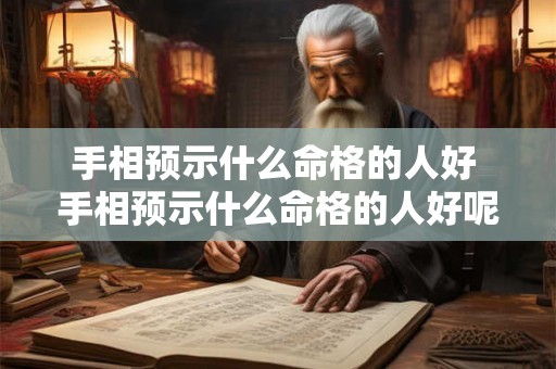 手相预示什么命格的人好 手相预示什么命格的人好呢 手相预示什么命格的人好 手相预示什么命格的人好呢