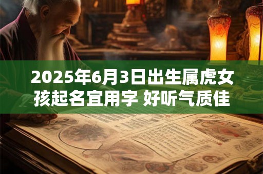 2025年6月3日出生属虎女孩起名宜用字 好听气质佳的名字 2025年6月3日出生属虎女孩起名宜用字 好听气质佳的名字