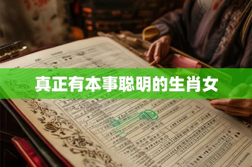 真正有本事聪明的生肖女 真正有本事聪明的生肖女
