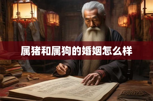 属猪和属狗的婚姻怎么样 属猪和属狗的婚姻怎么样