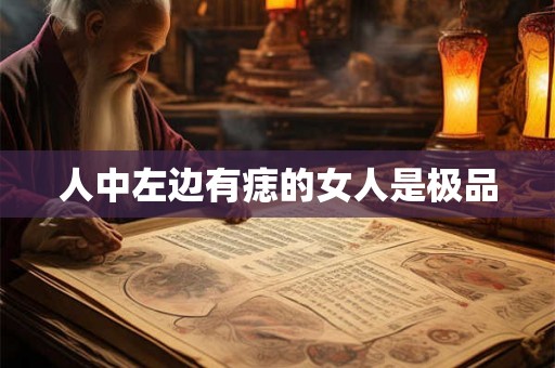 人中左边有痣的女人是极品 人中左边有痣的女人是极品
