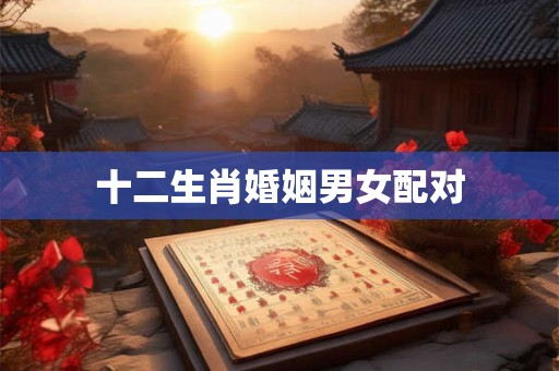 十二生肖婚姻男女配对 十二生肖婚姻男女配对