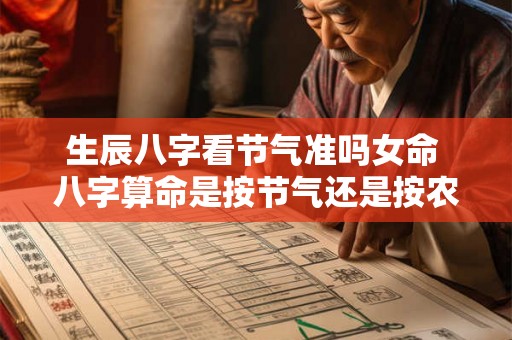 生辰八字看节气准吗女命 八字算命是按节气还是按农历算的 生辰八字看节气准吗女命 八字算命是按节气还是按农历算的