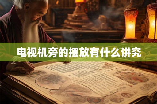 电视机旁的摆放有什么讲究 电视机旁的摆放有什么讲究