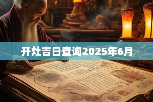 开灶吉日查询2025年6月 开灶吉日查询2025年6月