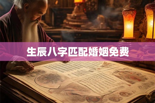 生辰八字匹配婚姻免费 生辰八字匹配婚姻免费