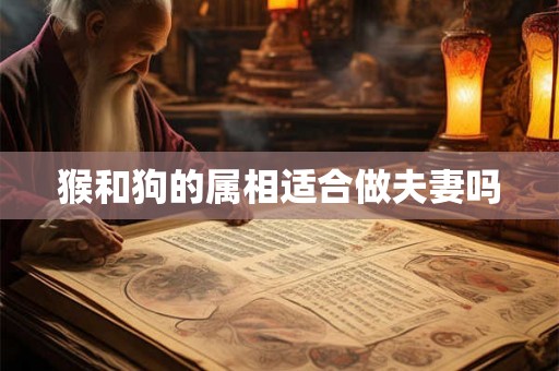 猴和狗的属相适合做夫妻吗 猴和狗的属相适合做夫妻吗