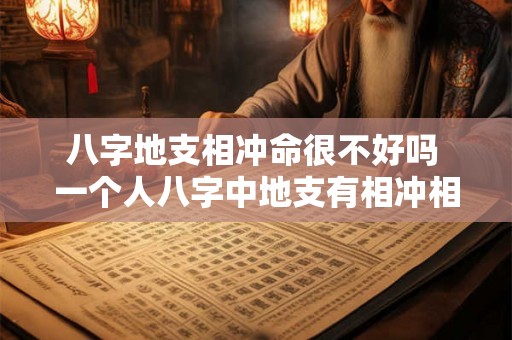 八字地支相冲命很不好吗 一个人八字中地支有相冲相害好吗