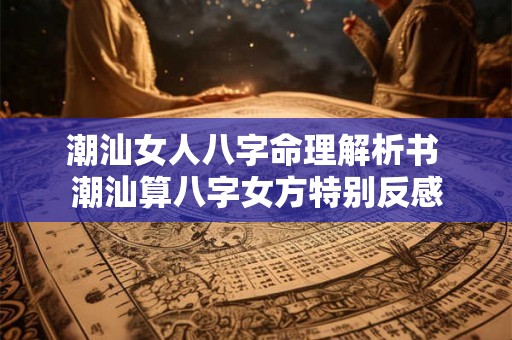 潮汕女人八字命理解析书 潮汕算八字女方特别反感 潮汕女人八字命理解析书 潮汕算八字女方特别反感