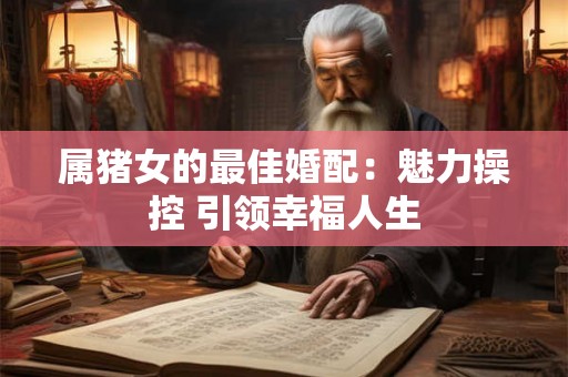 属猪女的最佳婚配:魅力操控 引领幸福人生 属猪女的最佳婚配:魅力操控 引领幸福人生