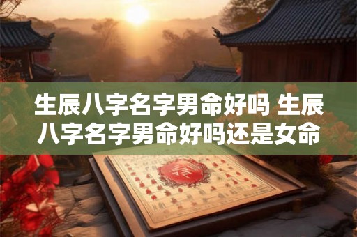 生辰八字名字男命好吗 生辰八字名字男命好吗还是女命 生辰八字名字男命好吗 生辰八字名字男命好吗还是女命