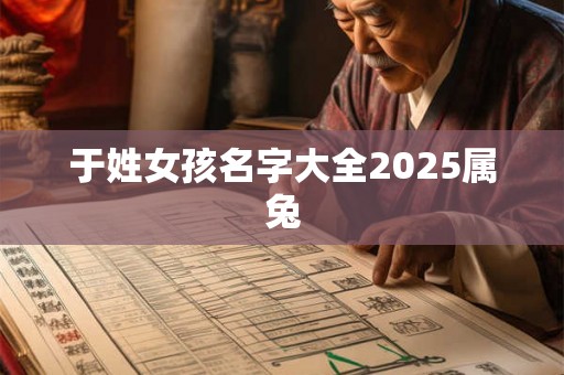 于姓女孩名字大全2025属兔