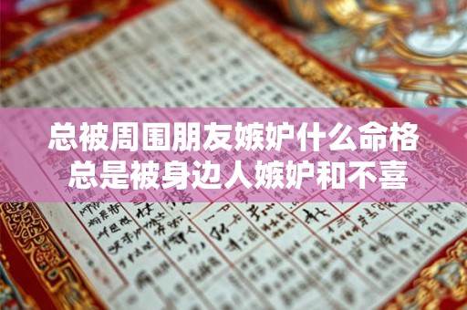 总被周围朋友嫉妒什么命格 总是被身边人嫉妒和不喜欢 总被周围朋友嫉妒什么命格 总是被身边人嫉妒和不喜欢