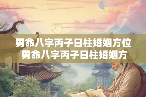 男命八字丙子日柱婚姻方位 男命八字丙子日柱婚姻方位怎么看 男命八字丙子日柱婚姻方位 男命八字丙子日柱婚姻方位怎么看