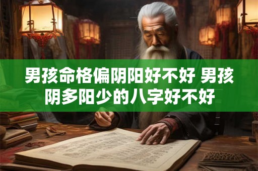 男孩命格偏阴阳好不好 男孩阴多阳少的八字好不好 男孩命格偏阴阳好不好 男孩阴多阳少的八字好不好