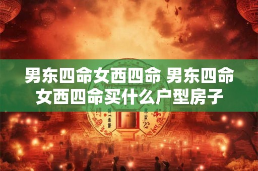男东四命女西四命 男东四命女西四命买什么户型房子 男东四命女西四命 男东四命女西四命买什么户型房子