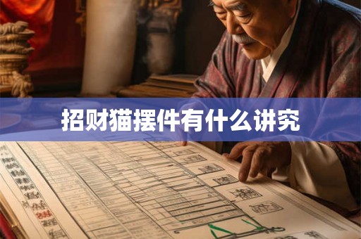 招财猫摆件有什么讲究 招财猫摆件有什么讲究