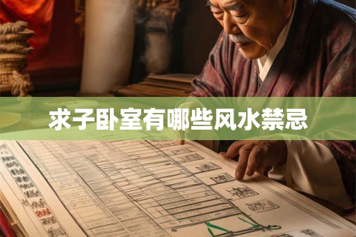 求子卧室有哪些风水禁忌 求子卧室有哪些风水禁忌