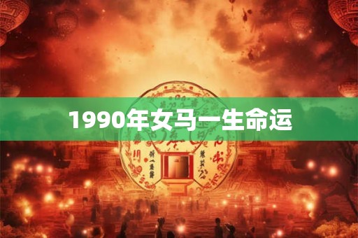 1990年女马一生命运