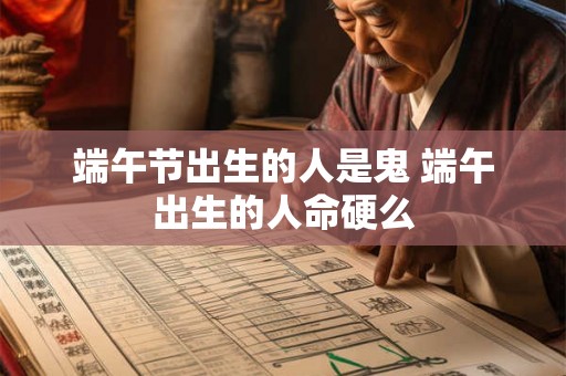 端午节出生的人是鬼 端午出生的人命硬么 端午节出生的人是鬼 端午出生的人命硬么