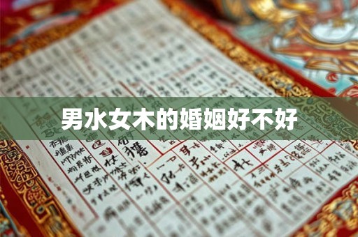 男水女木的婚姻好不好 男水女木的婚姻好不好