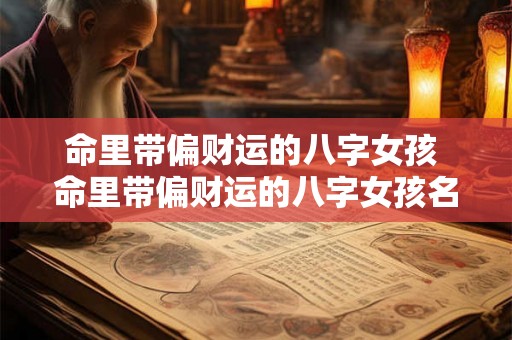 命里带偏财运的八字女孩 命里带偏财运的八字女孩名字 命里带偏财运的八字女孩 命里带偏财运的八字女孩名字