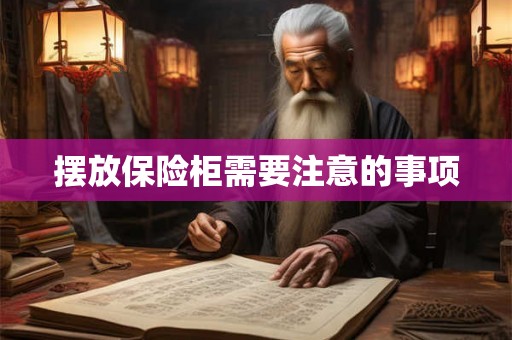摆放保险柜需要注意的事项 摆放保险柜需要注意的事项