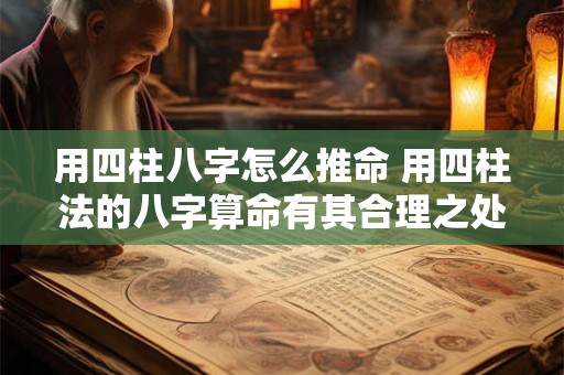 用四柱八字怎么推命 用四柱法的八字算命有其合理之处是可信的 用四柱八字怎么推命 用四柱法的八字算命有其合理之处是可信的