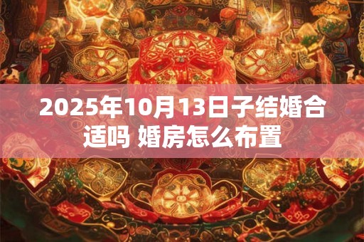 2025年10月13日子结婚合适吗 婚房怎么布置 2025年10月13日子结婚合适吗 婚房怎么布置