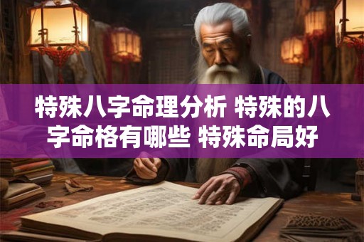 特殊八字命理分析 特殊的八字命格有哪些 特殊命局好还是不好 特殊八字命理分析 特殊的八字命格有哪些 特殊命局好还是不好