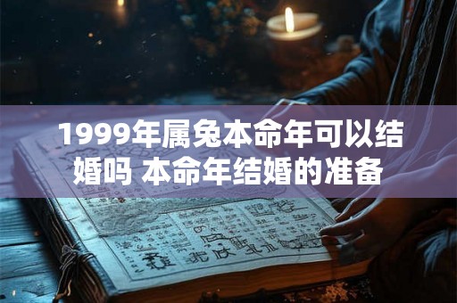 1999年属兔本命年可以结婚吗 本命年结婚的准备 1999年属兔本命年可以结婚吗 本命年结婚的准备