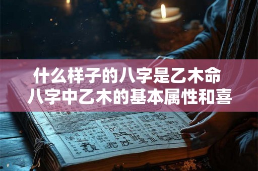 什么样子的八字是乙木命 八字中乙木的基本属性和喜忌