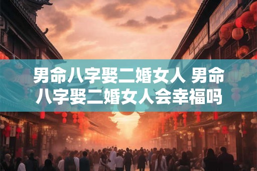 男命八字娶二婚女人 男命八字娶二婚女人会幸福吗 男命八字娶二婚女人 男命八字娶二婚女人会幸福吗