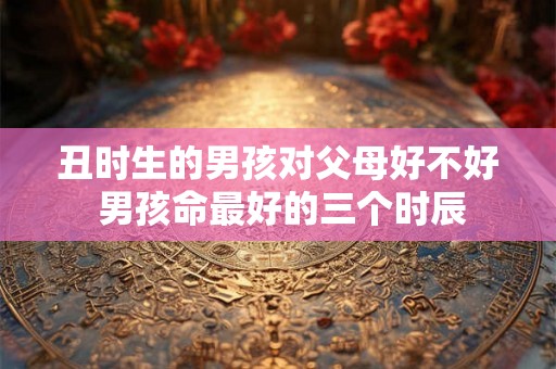 丑时生的男孩对父母好不好 男孩命最好的三个时辰 丑时生的男孩对父母好不好 男孩命最好的三个时辰