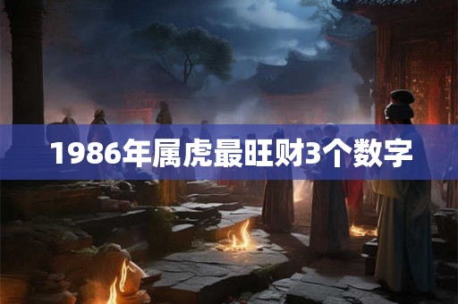 1986年属虎最旺财3个数字