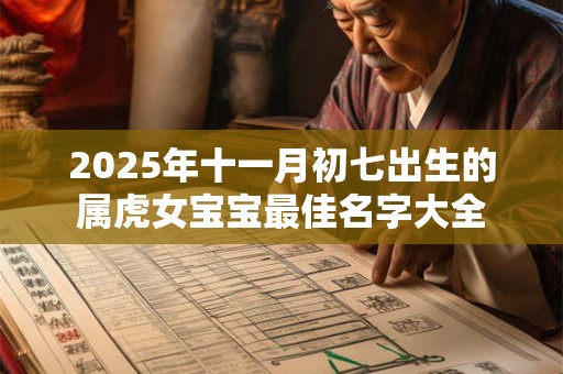 2025年十一月初七出生的属虎女宝宝最佳名字大全
