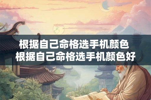根据自己命格选手机颜色 根据自己命格选手机颜色好不好