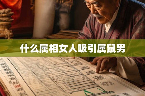 什么属相女人吸引属鼠男 什么属相女人吸引属鼠男