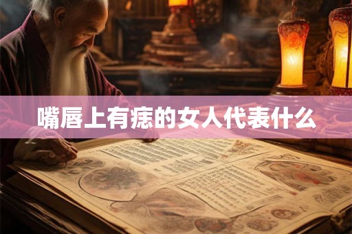 嘴唇上有痣的女人代表什么 嘴唇上有痣的女人代表什么