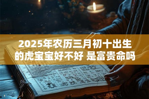 2025年农历三月初十出生的虎宝宝好不好 是富贵命吗 2025年农历三月初十出生的虎宝宝好不好 是富贵命吗