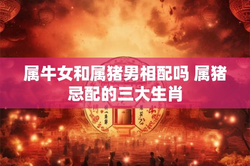 属牛女和属猪男相配吗 属猪忌配的三大生肖 属牛女和属猪男相配吗 属猪忌配的三大生肖
