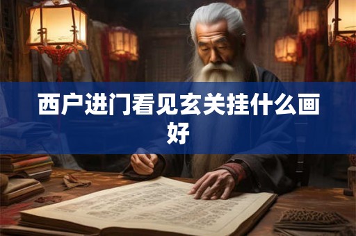 西户进门看见玄关挂什么画好 西户进门看见玄关挂什么画好