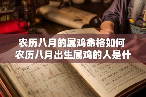 农历八月的属鸡命格如何 农历八月出生属鸡的人是什么命 农历八月的属鸡命格如何 农历八月出生属鸡的人是什么命
