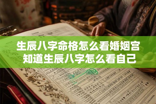 生辰八字命格怎么看婚姻宫 知道生辰八字怎么看自己的命格 生辰八字命格怎么看婚姻宫 知道生辰八字怎么看自己的命格