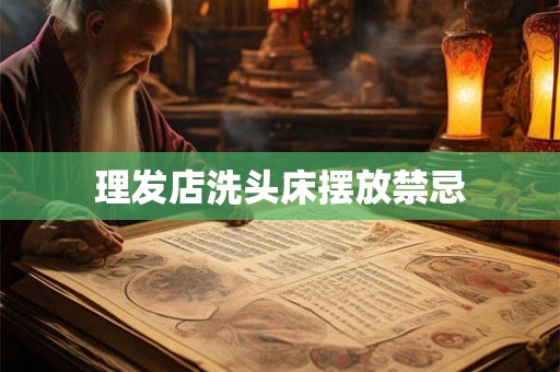 理发店洗头床摆放禁忌 理发店洗头床摆放禁忌
