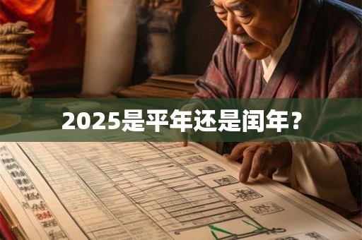 2025是平年还是闰年? 2025是平年还是闰年?