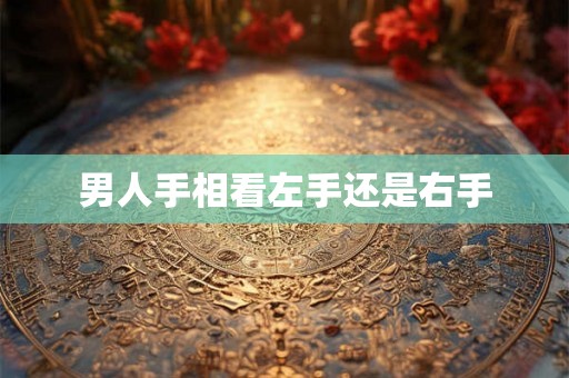 男人手相看左手还是右手 男人手相看左手还是右手