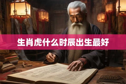 生肖虎什么时辰出生最好 生肖虎什么时辰出生最好